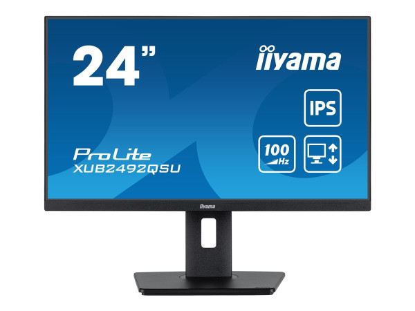 Iiyama ProLite XUB2492QSU-B1 (60.5 cm (23.8 Zoll), schwarz