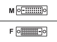 Kabel Monitor DVI-D St => DVI-D Bu (Verlängerung) 3m Equip