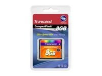 8 GB CompactFlash CARD TRANSCEND 133X (TS8GCF133)