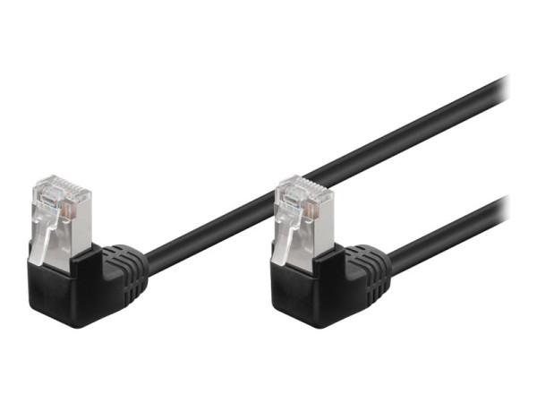 goobay Patchkabel RJ-45 90°-Stecker > RJ-45 90°-Stecker