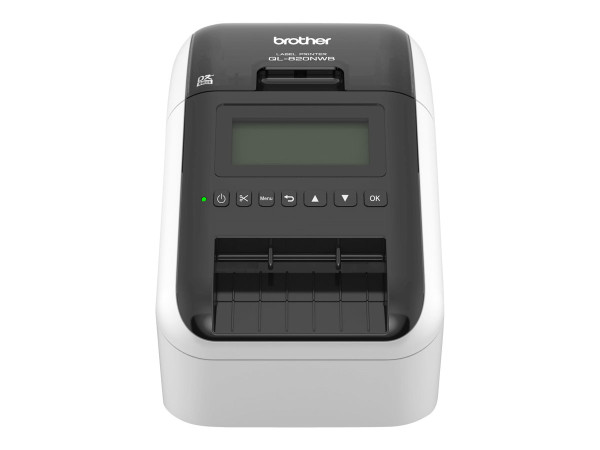 Brother QL-820NWB grau/schwarz, USB 2.0, LAN, WLAN,