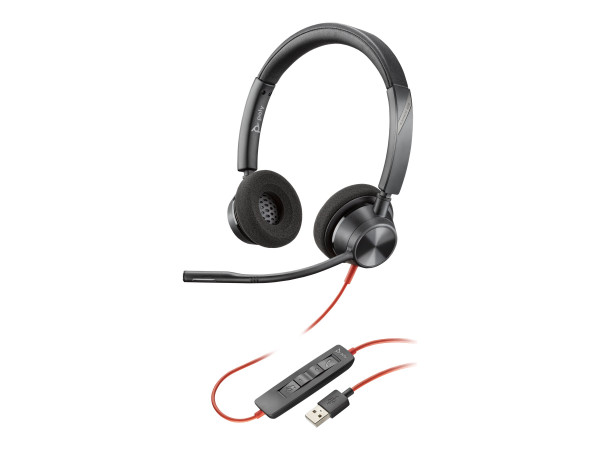 HP Poly Blackwire C3320 USB-A Headset | 76J16AA