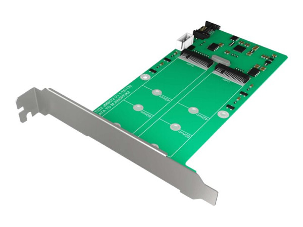 Icy Box ICY BOX IB-CVB513 | 2x M.2 SATA zu SATA