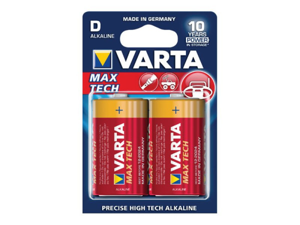 Varta Vart Alka Mono LR20 1.5V D 2er | Longlife Max Power