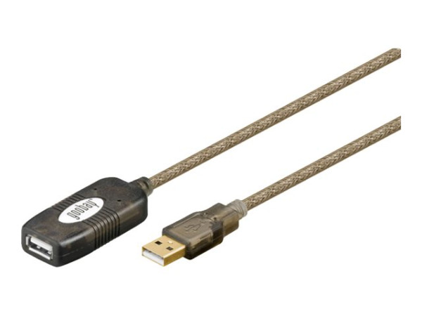 Kabel USB St."A"=>Bu."A" 5,0m Repeaterkabel Goobay