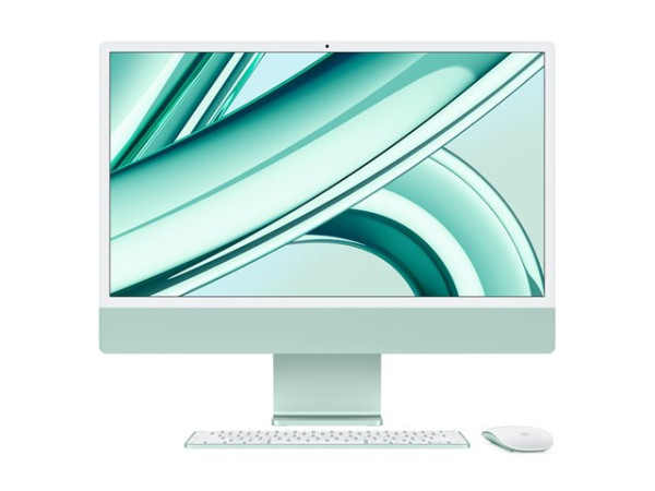 Apple "iMac 59,62 cm (24") M3 2023 (grÃâÂ¼n/hellgrÃâÂ¼n,