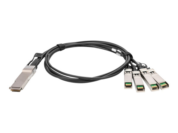Digitus 40G QSFP+ to 4XSFP+ Direct Attach Kabel 1m