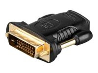 Goobay A 333 G (HDMI+ 19pin F/DVI-D 24+1pin M) HDMI/DVI-D Ad