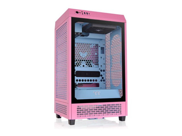 Thermaltake Tower 200 (rosa, Tempered Glas)