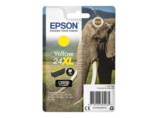 Epson Tinte YE C13T24344012 Claria Photo HD