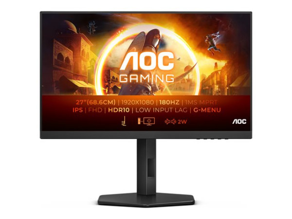 AOC 27G4X (69 cm (27 Zoll), schwarz, FullHD, IPS, HDR,