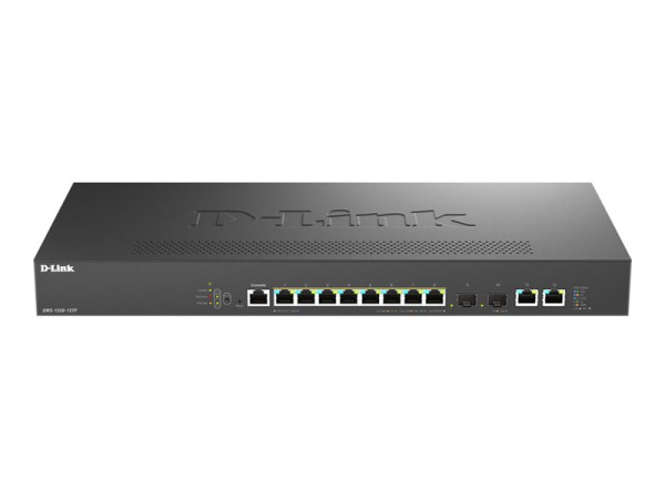 D-Link DMS-1250-12TP/E (schwarz, 240W PoE Budget)