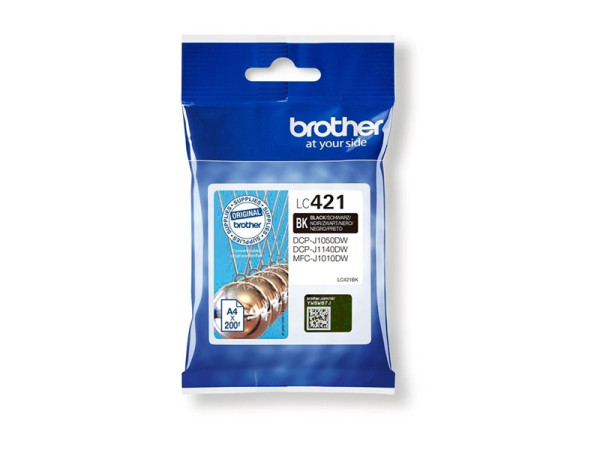 Brother Tinte BK LC-421BK