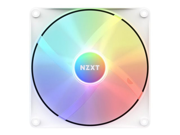 NZXT F140 RGB Core Gehäuselüfter 140mm Weiß