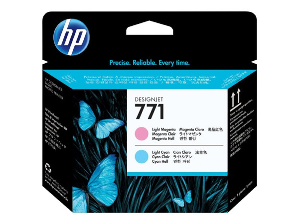 HP CE019A|771 Druckkopf magenta hell /cyan hell für