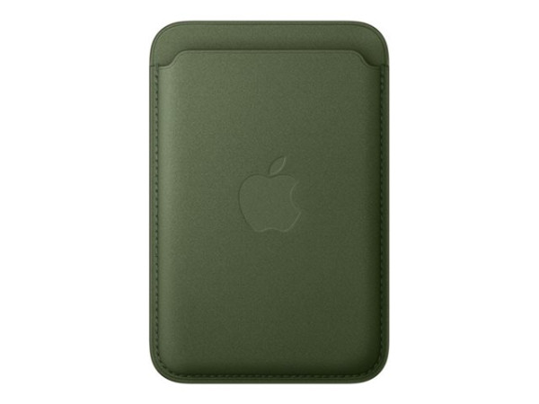 Apple Feingewebe Wallet mit MagSafe (schwarz, iPhone)