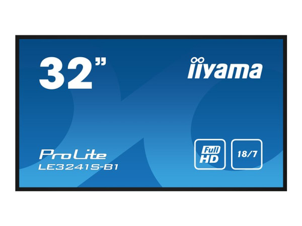 Iiyama ProLite LE3241S-B1, Public Display (schwarz, FullHD,