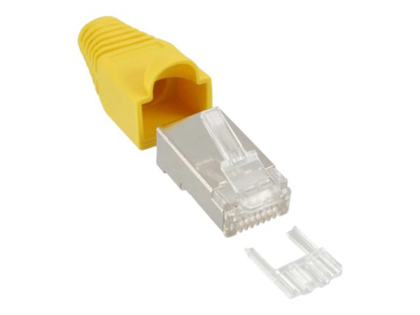 InLineÂ® Crimpstecker RJ45 geschirmt, mit Knickschutz und