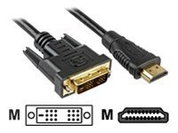 Kabel Sharkoon HDMI -> DVI-D (18+1) 5m schwarz