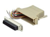 Digitus RJ45 DSUB25 Modular Adapter, Kabel