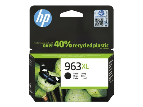 HP Nr.963XL Tinte BK 3JA30AE Tinte Schwarz