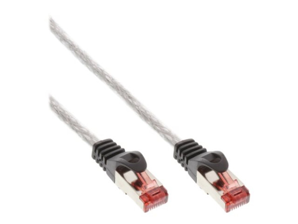 Kabel Patchkabel RJ45 1,5m CAT6 transparent S/FTP (PiMf)