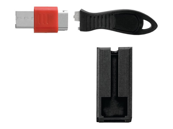 Kensington KENS USB-Port-Schloss mi Schutzabdeckung |