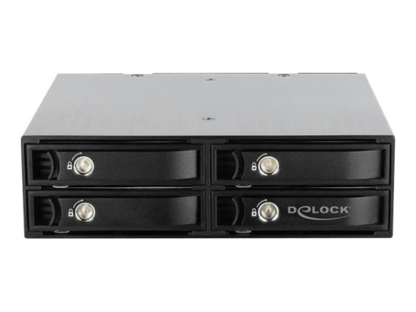 DeLOCK 5.25 Wechselr. f. 4x2.5 u.2 SSD | 47235