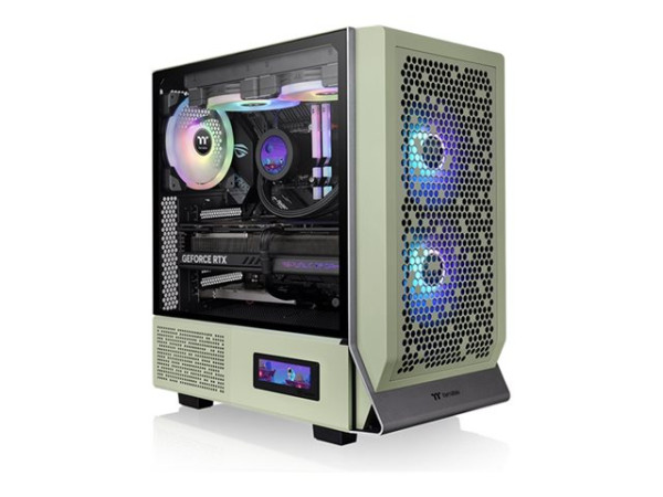 Thermaltake Ceres 300 TG ARGB (hellgrün, Tempered Glass)