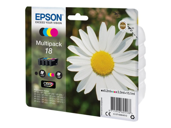 Epson Tinte Multipack C13T18064012 Claria Home