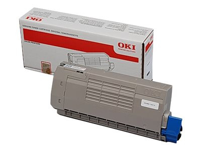 OKI 44318608 Toner schwarz, 11.000 Seiten/5% für C 710