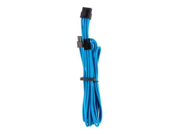 Corsair Prem. Sleeved PCIe Cable bu blau, mit