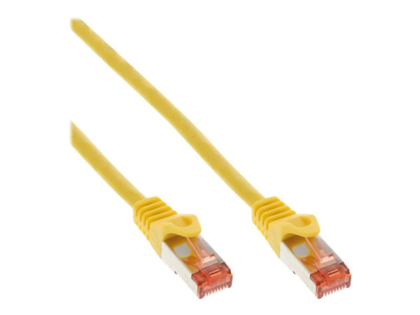 Kabel Patchkabel RJ45 15m CAT6 gelb S/FTP (PiMf)