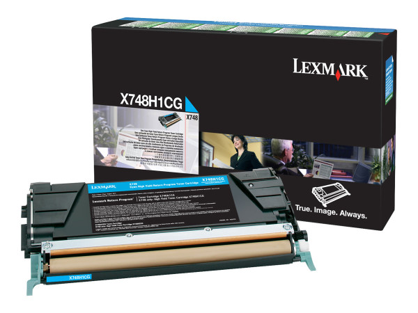 Lexmark Toner CY X748H1CG