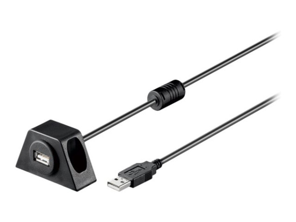 Goobay (ohne Kennzeichnung) USB Verl AA 120 CLIP II SCHWARZ