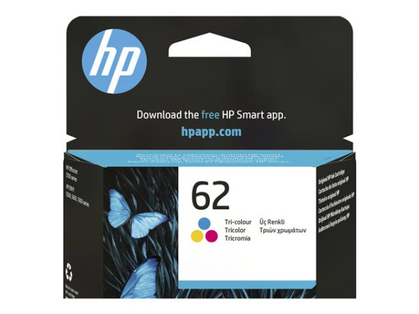 Hewlett-Packard Nr.62 Tinte farbig C2P06AE