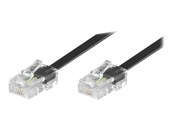 Goobay (ohne Kennzeichnung) TEL ISDN 8P4C 600 BLACK 6m ISDN