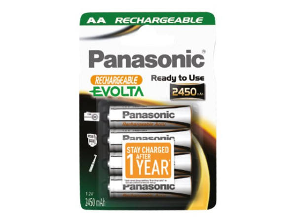 Verbrauchsmaterial Panasonic Akku P6P AA 2400 mAh, NiMH,