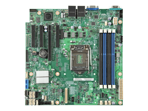 Intel S1200SPLR Intel C236 Micro ATX Server-/Workstation-Mot
