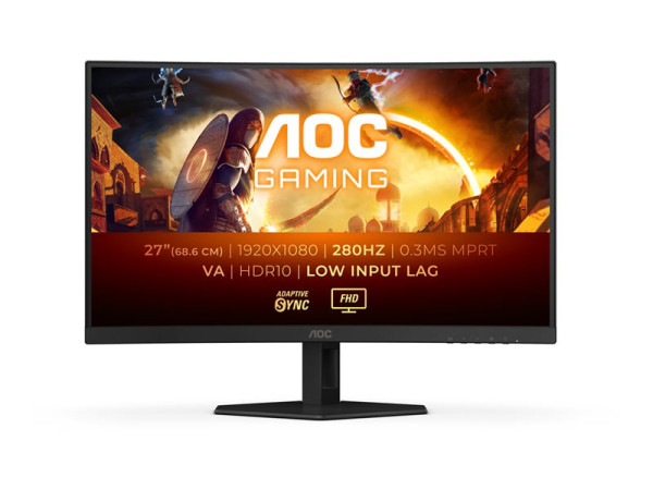 AOC C27G4ZXE (68.6 cm (27 Zoll), schwarz (matt), FullHD,