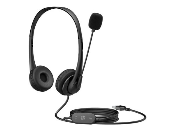 HP Wired USB-A Stereo Headset 3,5mm | 428H5AA#ABB