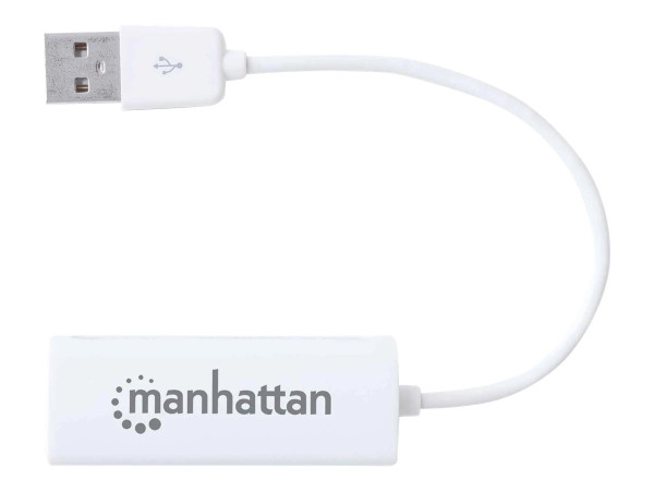 USB Adapter Manhattan USB 2.0 -> RJ45 Fast Ethernet wei