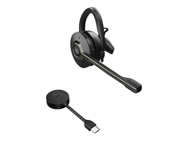 Jabra Engage 55 MS Convertible USB-C bk schwarz,