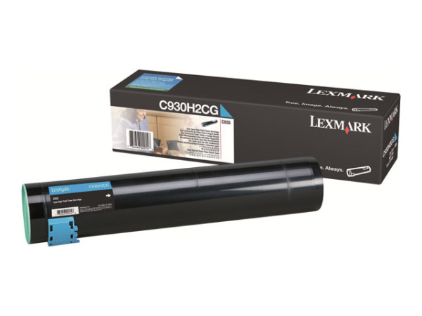 Lexmark C930H2CG Toner cyan, 24.000 Seiten/5% für C 935