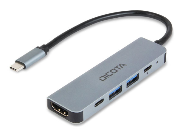 Dicota USB-C Video Hub 5-in-1 sr D32060