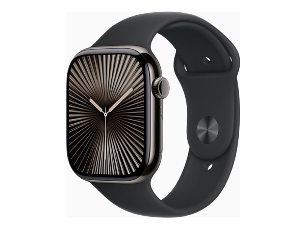 Apple Watch Series 10 (schiefer, Titangehäuse, 46 mm,