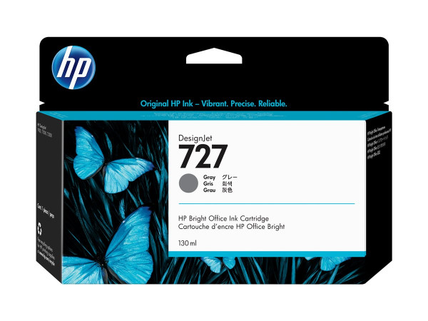 Hewlett-Packard HP Nr.727 Tinte GY B3P24A