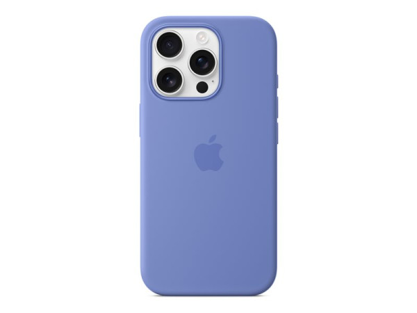 Apple Silikon Case mit MagSafe (hellviolett, iPhone 16 Pro)