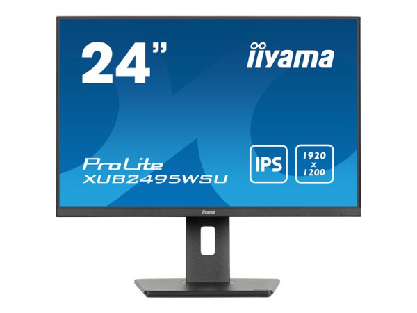 Iiyama XUB2495WSU-B7 (61.1 cm (24.1 Zoll), schwarz (matt),