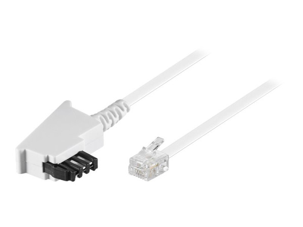 Goobay (ohne Kennzeichnung) TEL TAE-F 600 UNI WHITE 6m TAE A